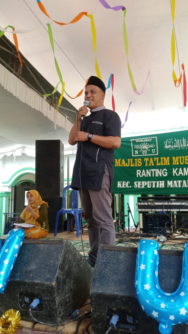 PENGAJIAN MAJELIS TAKLIM MUSLIMAT NU RANTING KAMPUNG SUMBER AGUNG KECAMATAN SEPUTIH MATARAM