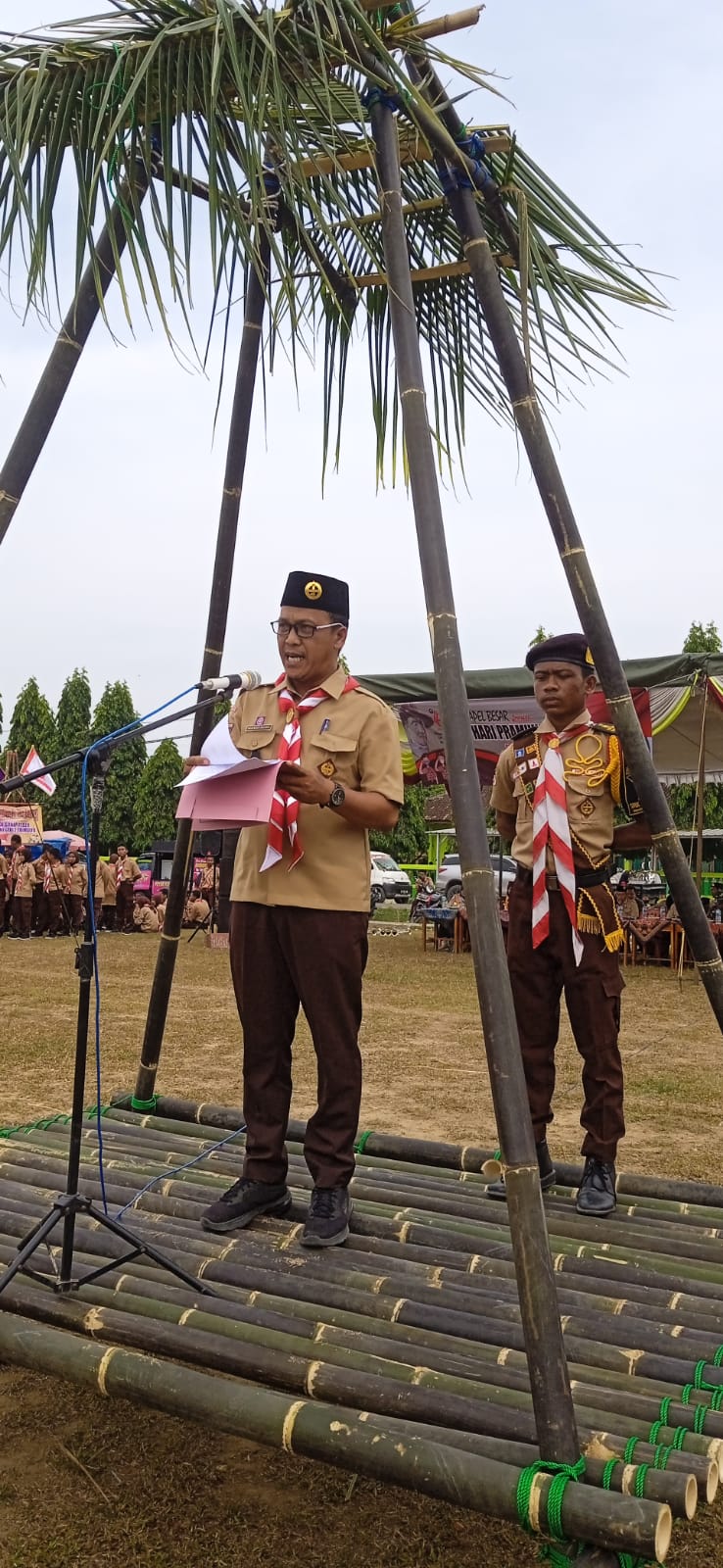 APEL BESAR HARI JADI PRAMUKA KE 61 GERAKAN PRAMUKA KWARTIR RANTING SEPUTIH MATARAM